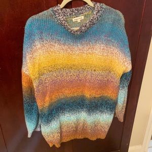 Rainbow sweater - never been worn!